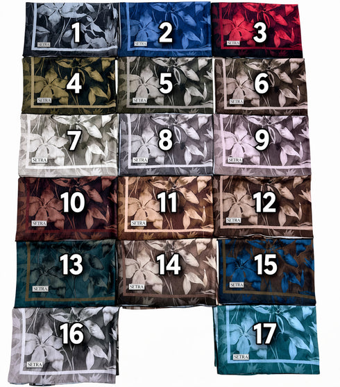 Luxuriöser Bambus-Kraus-Schal