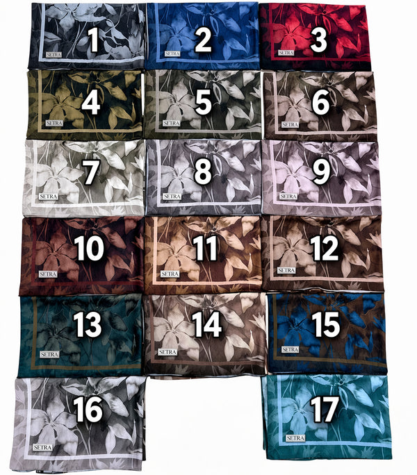 Luxuriöser Bambus-Kraus-Schal