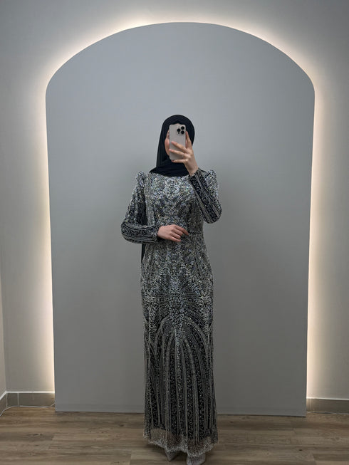Lavinia Evening Dress Black