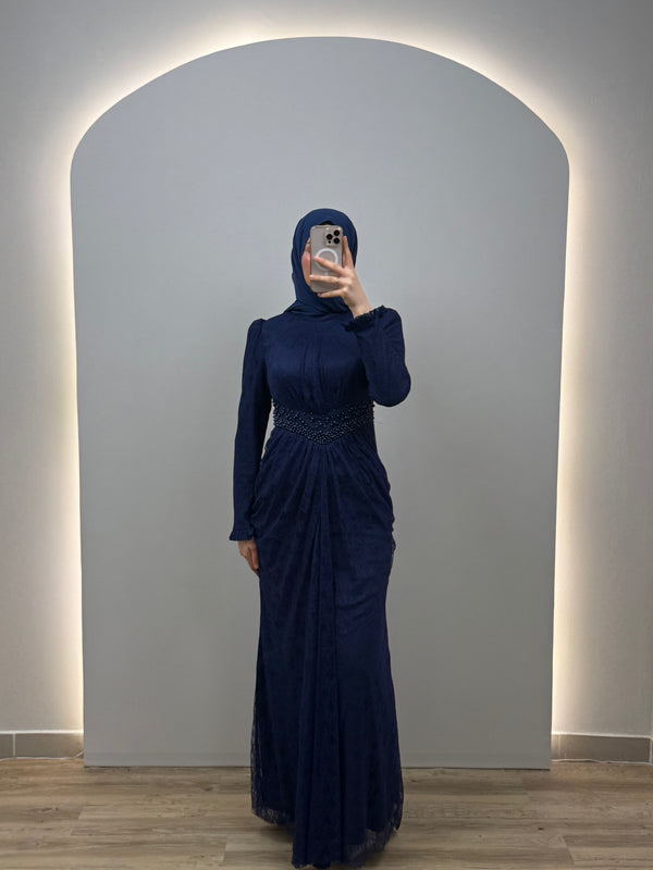 Elina Abendkleid Dunkelblau