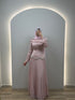 Isabella Evening Dress Pink