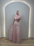 Isabella Evening Dress Pink