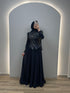 Clarissa Evening Dress Dark Blue