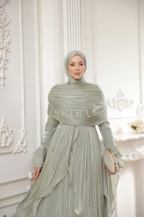 Duru Evening Dress Mint Green