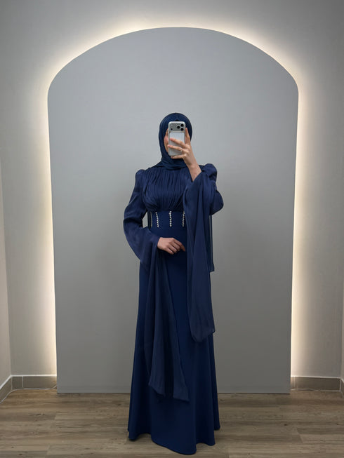 Lorena Abendkleid Dunkelblau