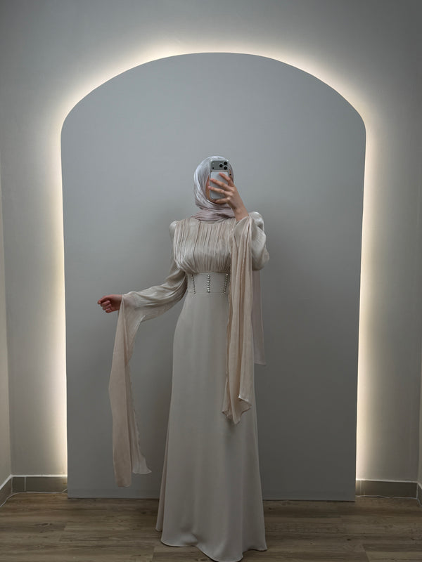 Lorena Bej Abiye Elbise