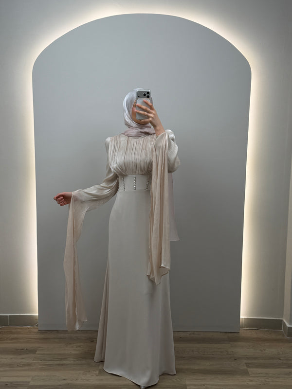 Lorena Bej Abiye Elbise