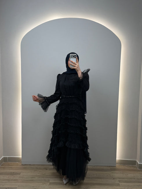 Amara Abendkleid Schwarz