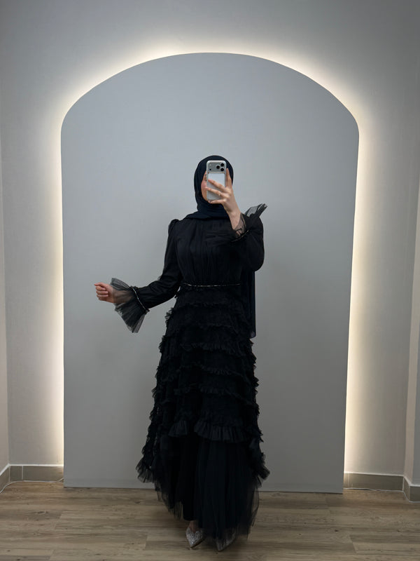 Amara Abendkleid Schwarz