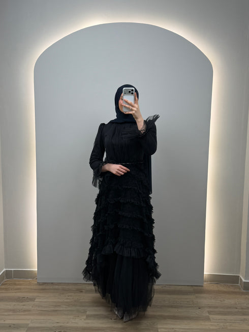 Amara Abendkleid Schwarz