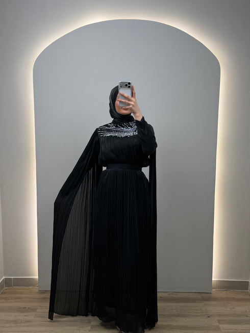 Mira Evening Gown Black