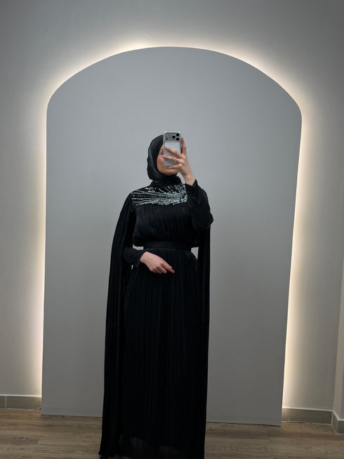 Mira Evening Gown Black