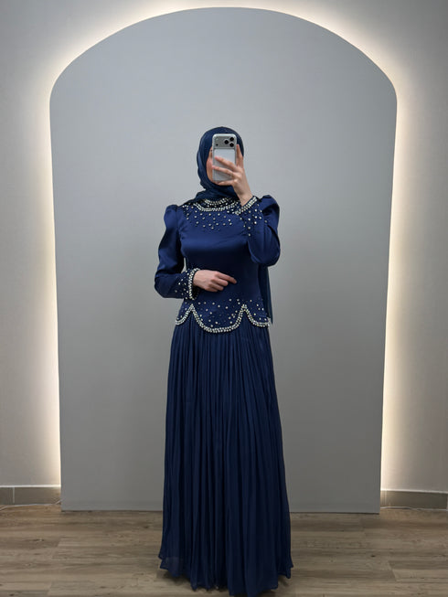 Aria Abiye Koyu Mavi