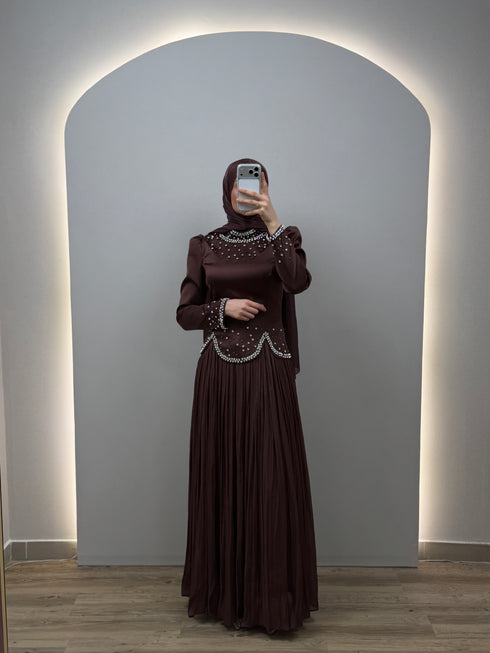 Aria Abiye Kahverengi