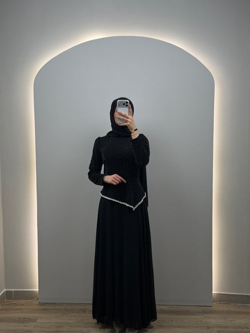 Talia Abendkleid Schwarz