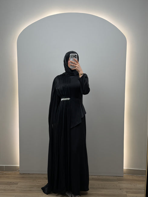 Elva Abendkleid Schwarz