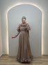Vina Evening Dress Mink