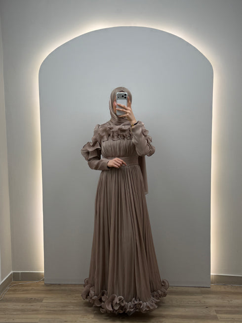 Vina Abendkleid Nerz