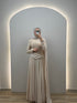 Luma Abendkleid Beige