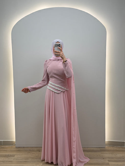 Luma Abendkleid Rose