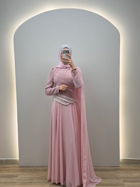 Luma Abendkleid Rose