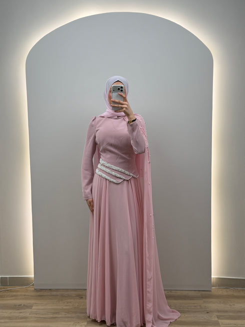 Luma Abendkleid Rose