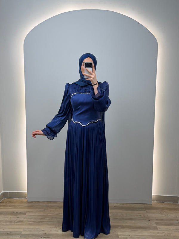 Elena Abendkleid Dunkelblau