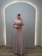 Leona Abiye Elbise Pembe