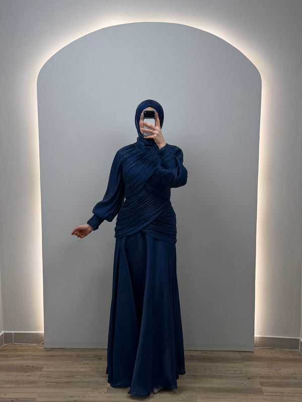 Samira Abiye Koyu Mavi