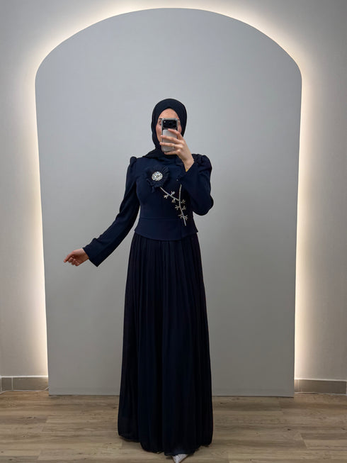 Nora Abiye Koyu Mavi