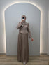 Nora Kahverengi Abiye