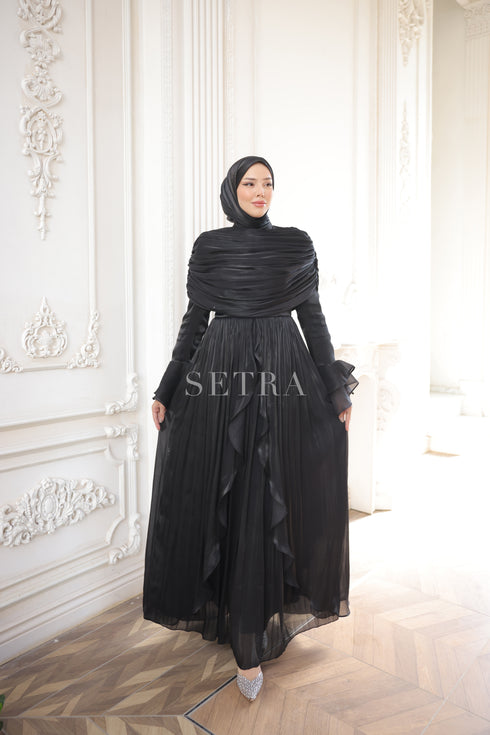 Duru Abendkleid Schwarz