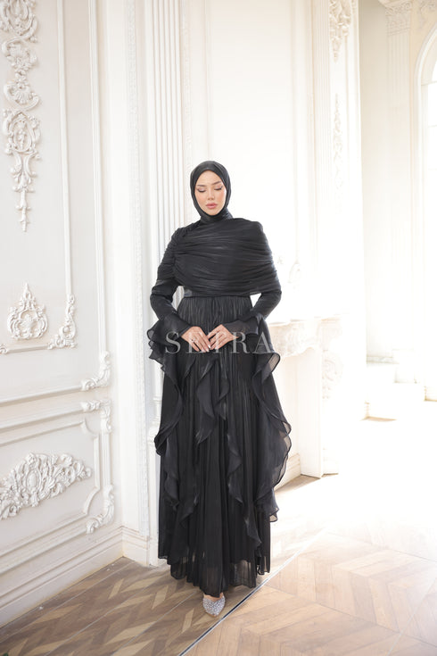 Duru Abendkleid Schwarz