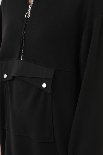 Cep Detaylı Fermuarlı Takım