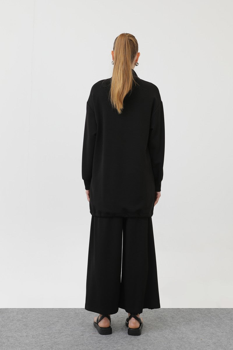 Cep Detaylı Fermuarlı Takım