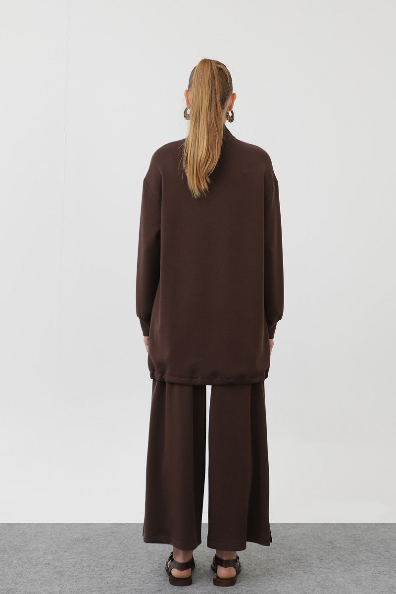 Cep Detaylı Fermuarlı Takım