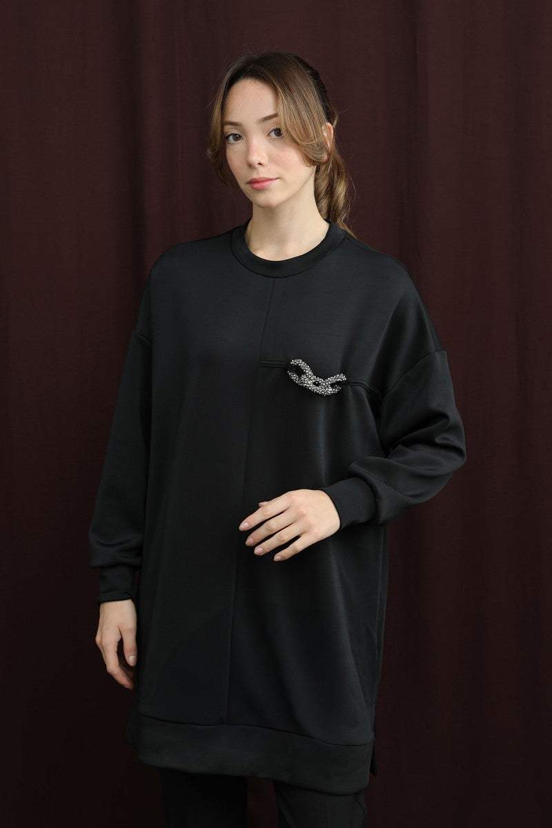 Aksesuarlı Tunik