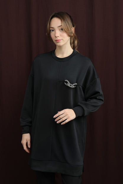Aksesuarlı Tunik