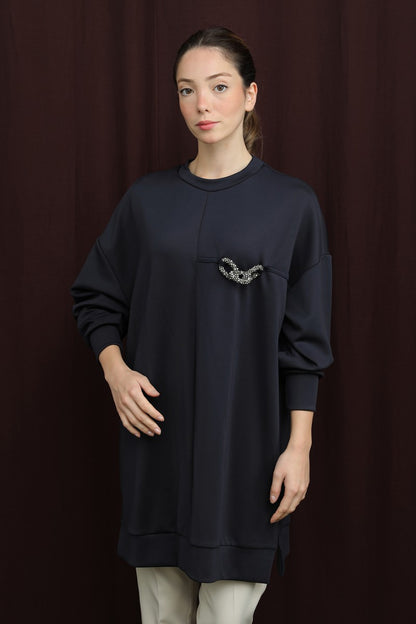 Aksesuarlı Tunik