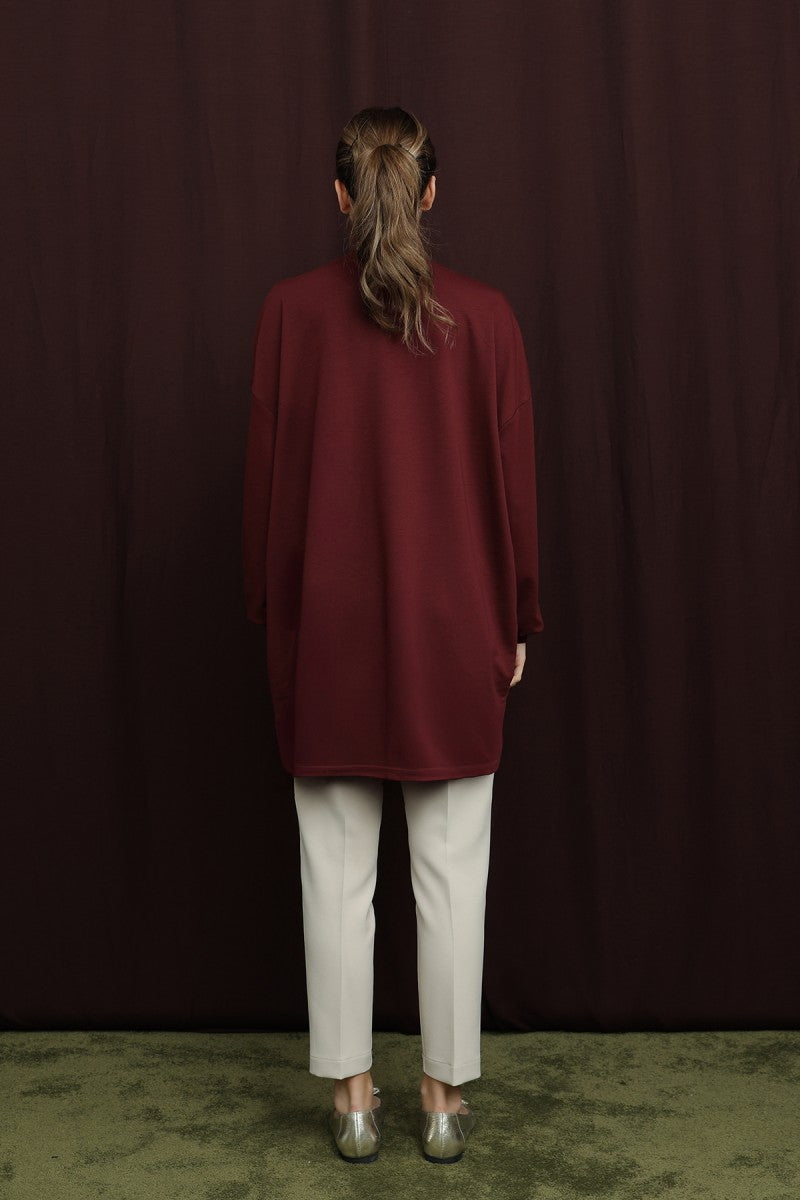 Aplikeli İşlemeli Tunik