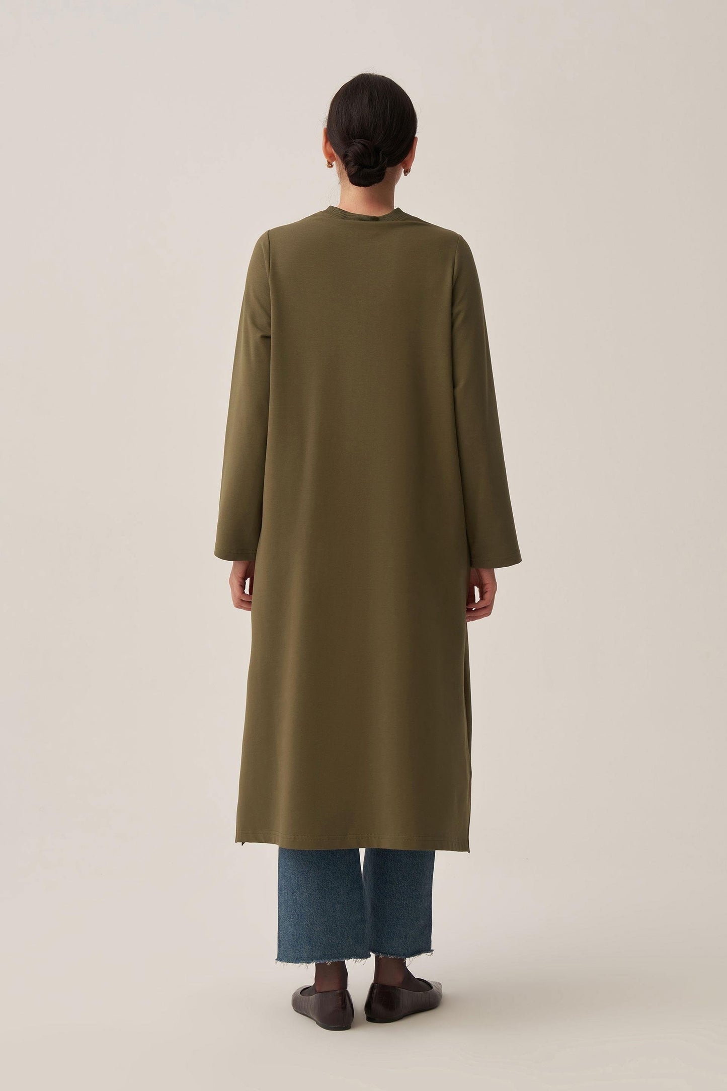 Pamuklu Zincir İşlemeli Tunik