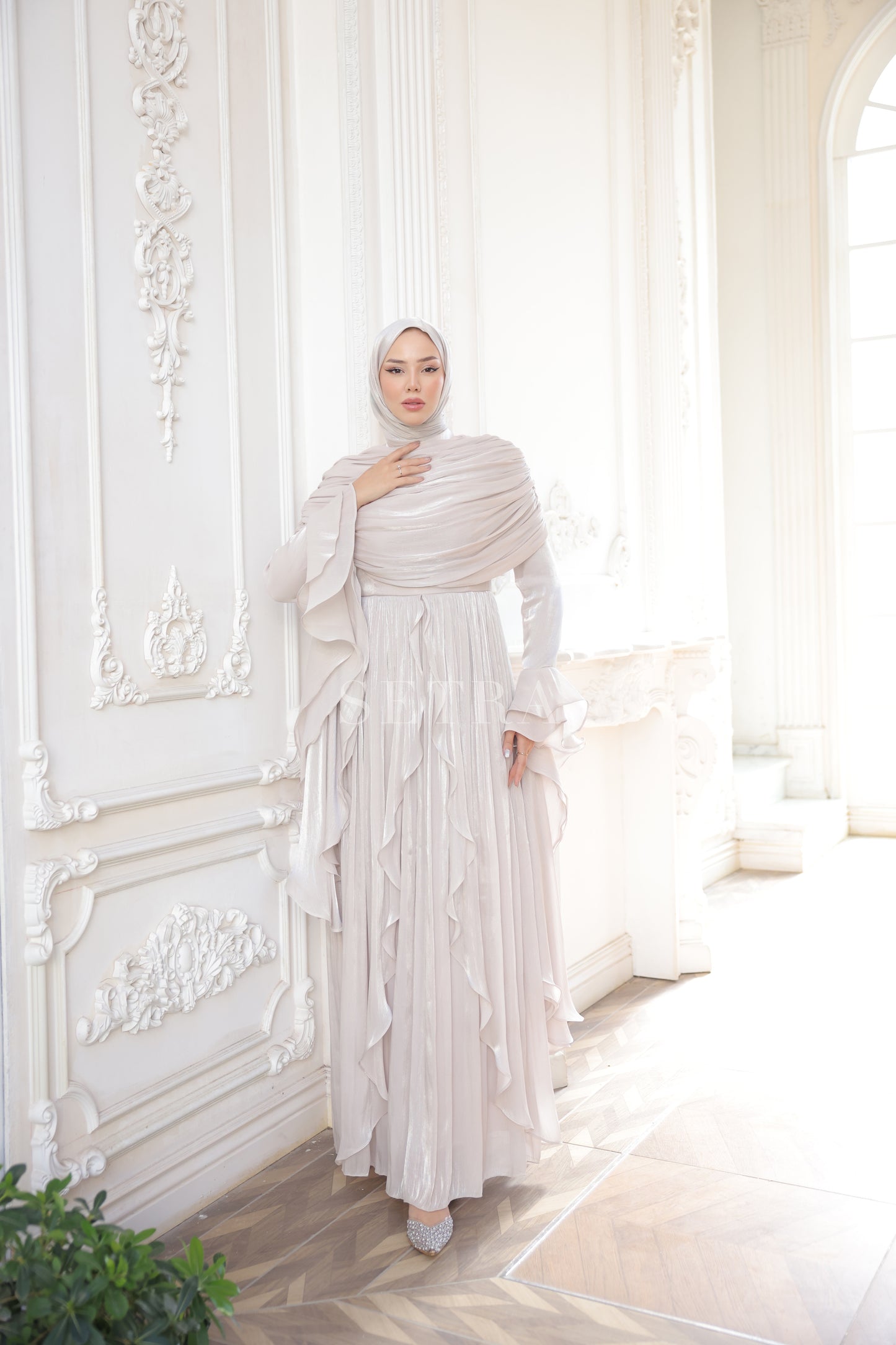 Aura Özel Tasarım Abiye Elbise – Taş