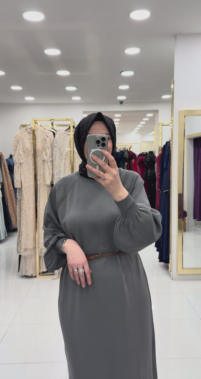 Yeni Sezon Soğuk İplik Merserize Elbise