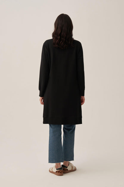 Taş İşlemeli Pamuklu Tunik